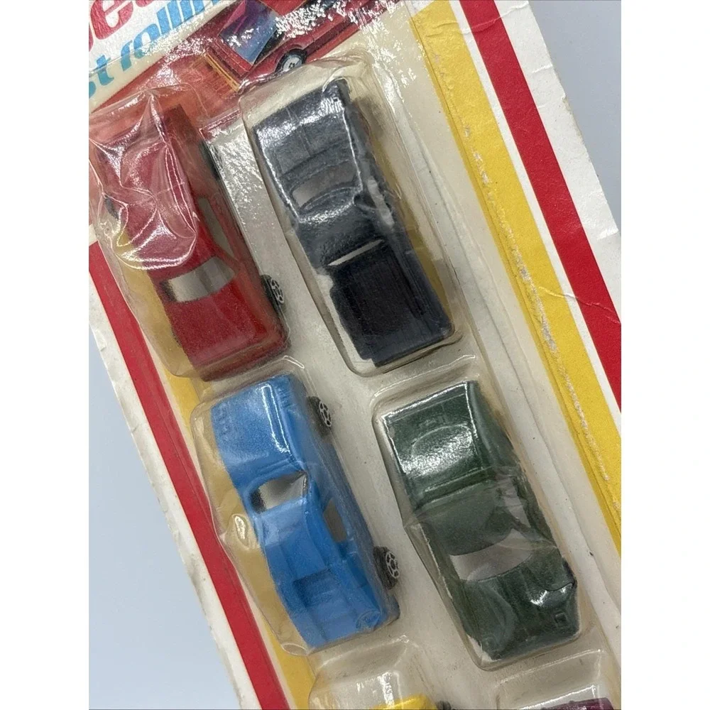 Vintage 1983 Tootsietoy Jam Pac Speedsters 8 Pack Diecast Cars Set Sealed Kmart
